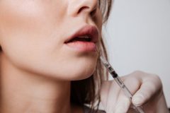 Injection chez une femme